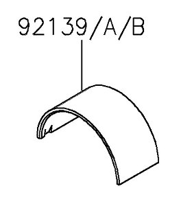 BRONZINA BIELA AZUL - 92139-1108