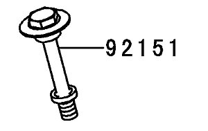 PARAFUSO CABECOTE TAMPA - 92151-1221