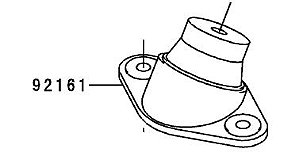 COXIM FIXADOR MOTOR - 92161-3789