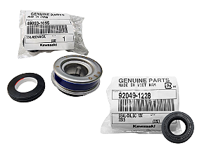 REPARO BOMBA ÁGUA KAWASAKI VULCAN 900 / D-TRACKER X