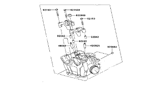 CABEÇOTE KX250F - 11008-0116