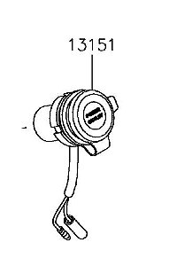 INTERRUPTOR COMP SOQUETE DC - 13151-0566