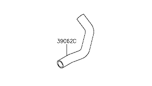 MANGUEIRA DIREITA RADIADOR CARCAÇA VALVULA TERMOSTATICA KAWASAKI Z900 / Z900RS - 39062-0786