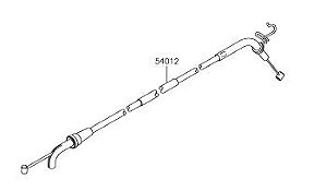 CABO ACELERADOR (A) ABERTO Z900 - 54012-0646