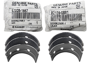 BRONZINA VIRABREQUIM COR AZUL KAWASAKI NINJA 400 / Z400