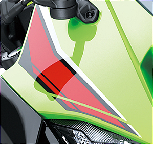 ADESIVO CARENAGEM SUP DIR ZX636JSFAN