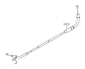 CABO ACELERADOR (A) ABERTO Z900RS - 54012-0656