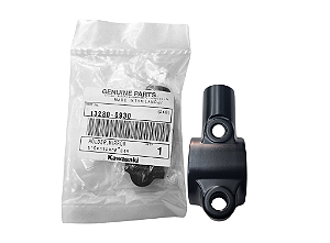 SUPORTE FIXAÇÃO RETROVISOR ESQUERDO KAWASAKI Z400 / Z500 / ELIMINATOR 500 - 13280-0930