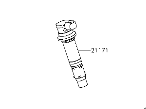 BOBINA IGNIÇÃO KAWASAKI NINJA ZX-10R / A PARTIR DE 2020 - 21171-0756