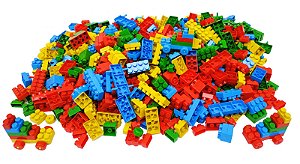 Mochila Criativo Com 1000 Peças Plásticas  - Jottplay