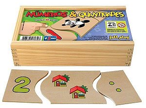 Jogo da Memoria de Numeros e Quantidades (40 pecas) - JottPlay - Compre  brinquedos educativos online