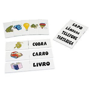 Brinquedo Educativo Cartas Para Ditado Em E.V.A  Com 40 Peças