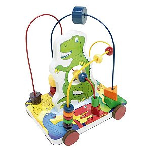 Brinquedo Educativo Aramado Animais Dinossauro - Carlu