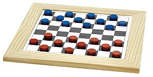 Jogo,de,Dama,Adaptado,Estojo, - Brinquedos E Jogos Pedagógicos e