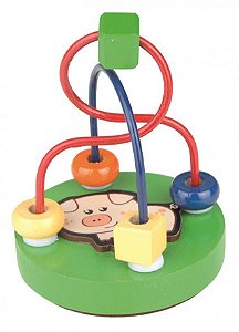 Brinquedo Educativo Mini Aramado - Porco - Carlu