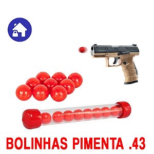 MUNIÇÕES PISTOLA DE PIMENTA .43