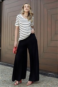 Calça Pantalona Denver Preto