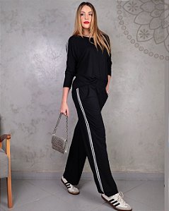 Conjunto Bologna Preto