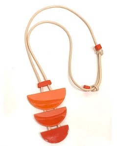 Colar Mykonos Laranja