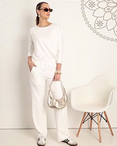 Conjunto Moletinho Duo - Off White