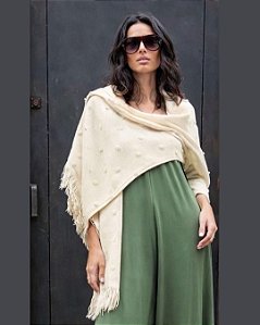 Sobrelook Éze OFF WHITE Tricô