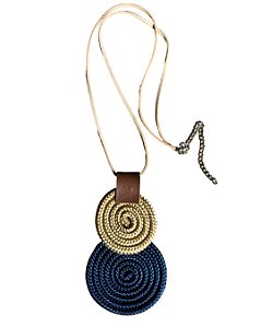 Colar Espiral Marinho