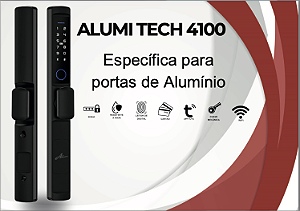 Fechadura Eletrônica - 4100 TECNOLOGIA DE PONTA PARA ESQUADRIAS