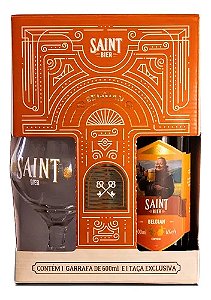 Kit Cerveja Saint Bier Belgian 600ml + Taça
