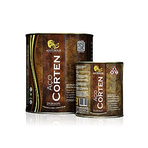 Tinta Aço Corten Original - Kit 1,125ml