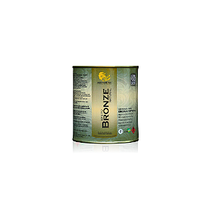 Tinta metálica efeito Bronze Natural - base automotiva - mini kit 900ml