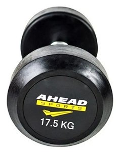 Dumbbell Vulcanizado Cromado 17,5kg - Unidade