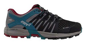 Tênis INOV-8 Corrida Trilha Roclite 305 GTX - Preto/Cinza/Verde (Impermeável)