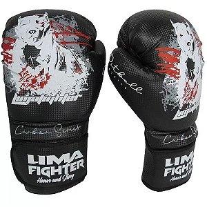 Luva Muay Thai/ Boxe  - Lima Fighter Pitbull3 - 14oz