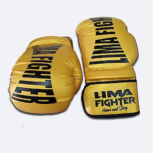 LUVA MUAY THAI/ BOXE LIMA FIGHTER  - 12 OZ