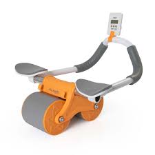 Roda Abdominal Roller Fitness Exercício - Cor Laranja