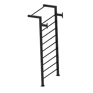 Espaldar de Aço - Pintura cor Preto