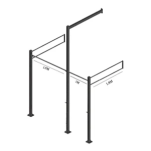 Rack VKN 013 - Preto