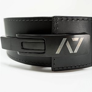 Cinto PowerLifting A7 10mm PAL Lever Belt - Black (preto) - IPF Aprovado