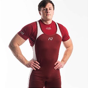 Singlet Powerlifting A7 - Ivory Rose