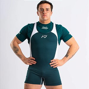 Singlet Powerlifting A7 - Emerald Forás