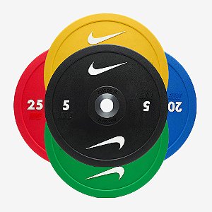 Anilha Olímpica Nike Pro Urethane Colorida Peso Kilos - vendido em pares