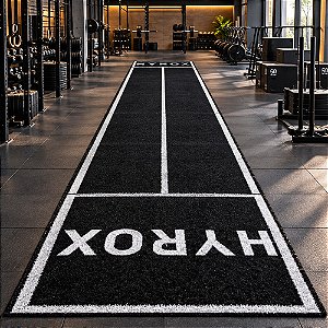 Pista de Grama Sintética para HYROX Raiada com Endzone - 16,5mt C x 2mt L x 20mm