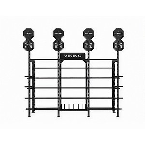 Rig com 4 colunas - Modelo Hyrox com expositor equipamentos