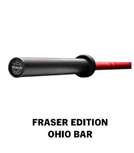 Barra Olímpica Ohiio Bar 20kg pintura Cerakote - 28.5mm - Fraser Edition