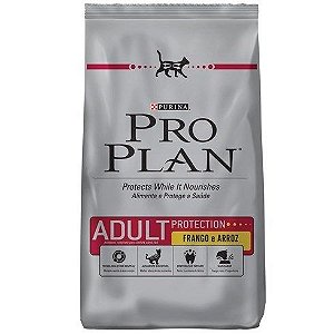 Ração Nestlé Purina Pro Plan Cat - Gatos - Adultos - Frango e Arroz