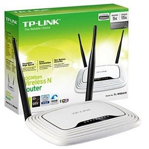 Roteador TP-Link Wireless 300Mbps c/ 2 Antenas
