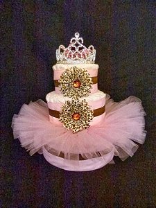 Bolo de Fraldas Bailarina 2