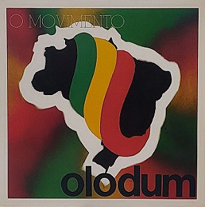 LP Olodum ‎– O Movimento - C/ Encarte