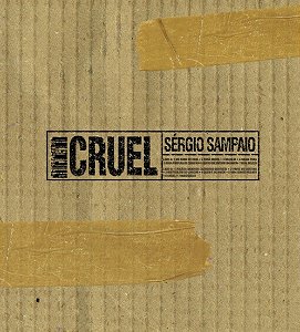 LP - Sérgio Sampaio  - Cruel - Capa Simples - Erro de Prensagem - Leia Descrição