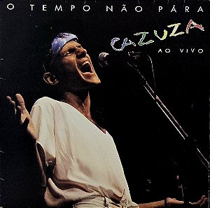 LP Cazuza ‎– O Tempo Não Pára - Cazuza Ao Vivo